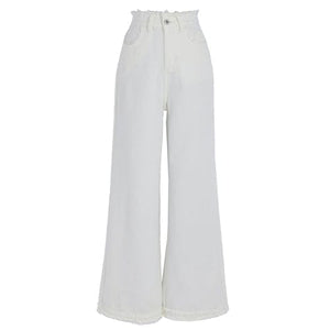 Y2K Style Baggy Long Pink Pants ON621 - S / white - pants