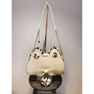 Y2K Sweet Leopard Cat Bag Shoulder Bag ME09